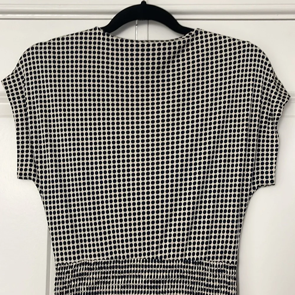 Tory Burch 100% Silk Polka Dot Dress, Size XS